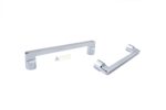 Stainless Steel Real Chrome Finished Kitchen Cabinet Handles, Pull & Drawer Handles, Wardrobe Furniture Handles(6 Inches,128mm Hole to Hole) (Pack of 4, Silver Chrome) - Image 4