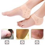 Silicone Gel Heel Socks for Swelling and Pain Relief, Cushion Support, Foot Care, Ankle Protection for Men and Women 1 Pair half heel socks - Image 3