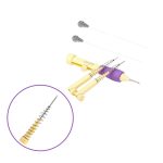 Punch Needle Tool, Adjustable Embroidery Punch Needle, Sewing Embroidery Punch Pen, Felting Threader Needles for Embroidery Rug DIY Handmade Art Crafts ((Set of 1) (Design 2) - Image 5