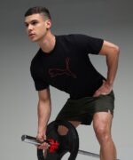 Puma Men Polyester Solid Regular Fit T-Shirt - Image 5