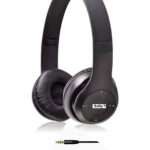 SOFTY H-500 Over_Ear 3.5Mm Wired Foldable Lightweight Stereo Wired Headphones, Deep Bass With Mic – Black