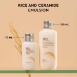 The Face Shop Rice & Ceramide Face Cream 70ml | Barrier Repair Moisturizer for Dry Skin, Intense Hydration & Strengthening | 12Hr Moisture Lock | Korean Skincare - Image 3