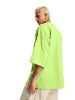 LEOTUDE Men's Cotton Oversized Fit T-Shirt - Image 2