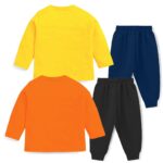 Kuchipoo Boys Regular Fit Cotton T-Shirts and Pyjamas Set - Image 2