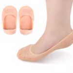 Nightstar Full Length Silicone Foot Protector Anti Crack Heel Support Moisturizing Socks for Foot Care and Pain Relief (Free Size, 1 Pair)