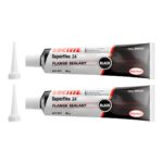 LOCTITE Superflex 24 RTV Silicone Adhesive Sealant 85g (Pack of 2)| Black | Neutral Curing | Non-Sagging | Oil Resistant | Gasket Dressing & Replacement | Industrial & Automotive Sealing