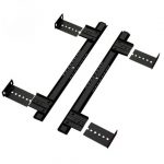 Keyboard Tray Channel | Drawer Slides for Keyboard | Includes All Installation Hardware | 350MM / 14 inch Channel (Medium / 27MM)