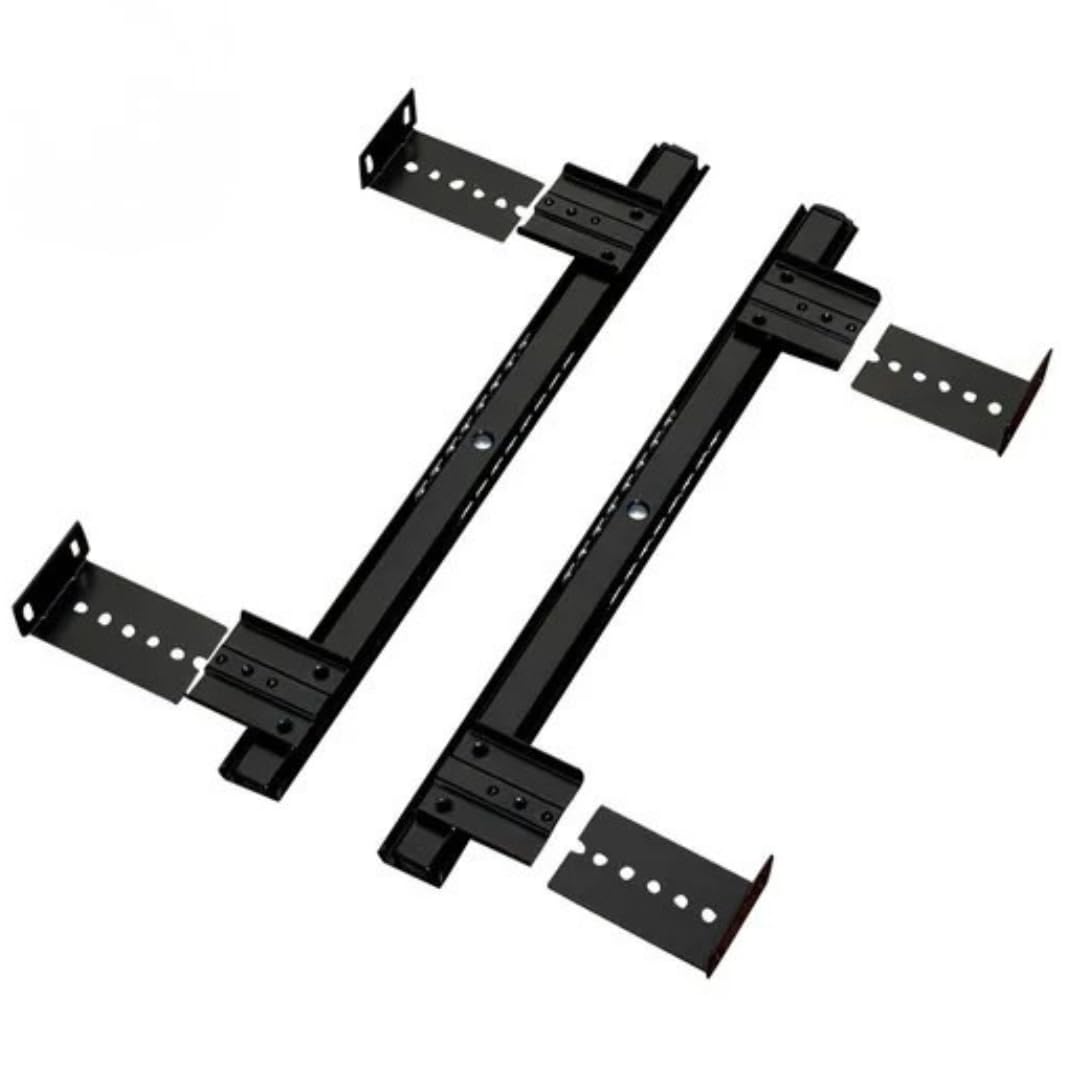 51Y61V80RNL._SL1080_.jpg Keyboard Tray Channel | Drawer Slides for Keyboard | Includes All Installation Hardware | 350MM / 14 inch Channel (Medium / 27MM) - Image 1
