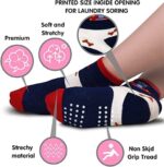 Non Slip Kids Toddler Socks with Grip, Assorted Prints, Socks for Babies to Toddlers, Anti Skid Socks, Crawling Socks with Grippers (colors and designs as per availibility) - Image 6