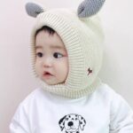 Winter Warm Ear Protection Knitted Woolen Unisex Baby Hat | Monkey Cap with Cute Ear Kids Winter Cap (Age 2 to 8 Yrs) - Image 5