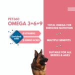 PET360 Omega 3+6+9 for Dogs | Blend of Salmon & Flax Seed Oils with Fur & Coat Protectives | Reduced Shedding | Shiny Coat | Healthy Joints | Nutritional Supplement for Pets - 200 ml - Image 6