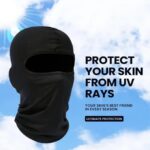 Sweat-Free Summer Riding Gear Combo Breathable Quick-Dry Balaclava with Full Face & Neck Coverage + UV Protection Arm Sleeves Gloves for Cycling, Biking, Hiking & Outdoor Sports - Image 2