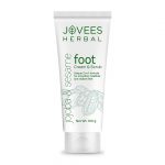 Jovees Herbal Foot Care Cream & Scrub | 2-in-1 Formula for Rough, Dry & Cracked Heels | Moisturizing Heel Repair with Jojoba & Sesame | Foot Cream for Men & Women - 100g