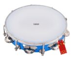 UAPAN Dafli Musical Instrument Dafli/Tambourine 10 inch Hand Percussion Musical Instrument (Blue tambourine) - Image 8