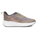 Liberty LEAP7X ROYALESTPE Walking Shoes for Men - Black & Olive Green Lace-Up Sneakers | Memory Foam Cushioned Insole, Lightweight Knit-Mesh Shoes for Daily Walking, Fitness Walks, College & Travel - Image 3