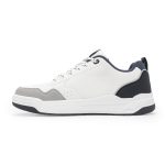Red Tape Men's Sneakers Beige Green Pu Round Toe Lace-Up Responsive Sole - Image 3