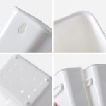 3 Pcs Fridge Storage Containers, Detachable Food Refrigerator Organizer Container Butter, Chocolate, Sauce, Candies, Vegetables, Stationery Toiletries, Plastic (Square) - Image 7