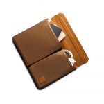 DailyObjects Leather Urban Tech Briefcase Bag | Laptop Messenger Bag with Sturdy Handle | Detachable Shoulder Strap | Magnetic Closure & Trolley Sleeve | Compatible with MacBook & Laptops Upto 14 Inch - Image 7