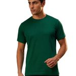 Lux Cozi Men's Cotton Solid Round Neck Regular Fit Half Sleeve T-Shirt | Tshirt for Men | Plain-Regular Fit