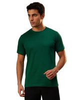 Lux Cozi Men's Cotton Solid Round Neck Regular Fit Half Sleeve T-Shirt | Tshirt for Men | Plain-Regular Fit