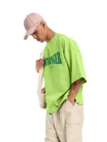 LEOTUDE Men's Cotton Oversized Fit T-Shirt - Image 3