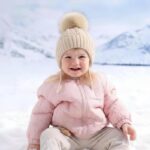 Baby's Super Warm Winter Woolen Skull Beanie Cap for Girls Boys Plush Knitted Monkey Hat for Unisex Kids (0 to 3 Years) - Image 2