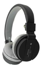 SH-12 Wireless Headphones Over Ear Headphone with Mic (Black) - Image 2