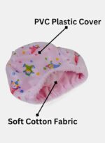 Baby Waterproof Reusable Training Pants, Leak-Proof, Soft Elastic Waistband, Clown Print, 3 Pack - Image 2