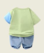 R.G T-shirt and Short Set for Baby Boys & Baby Girls, Printed Half Sleeves Clothing Set for Kids - Image 6