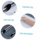 Worison 4 Pcs Round Hole Cutter Stainless Steel Circle Shaping Pottery Clay Sculpture Tools - Image 6