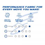 Round Neck Moisture Absorbing Performance Half Sleeve Slim Fit T-Shirt for Men | Quick Dry Technology | Light Weight & Breathable Fabric | Ideal for Indoor & Outdoor Physical Activity - Image 6