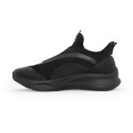 Red Tape Men's Walking Shoes Black Mesh TPU Round Toe Slipon - Image 3