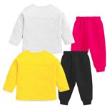 Kuchipoo © Disney Baby Girl Regular Fit Cotton T-Shirts and Pyjamas Set - Image 2
