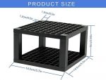 96 Holes Pen Pencil Holder Stand – Desk Organizer for Pens, Brushes & Art Supplies | Plastic Tabletop Stationery Organizer for Office, Study Table & Drawing Tools - Image 2