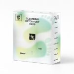 Zibbit Detox Foot Patch | Bamboo Vinegar & Natural Herbal Foot Pads | Overnight Detox Patches for Relaxation, Better Sleep & Foot Comfort | Easy-to-Use Foot Care Pads (Pack of 10)