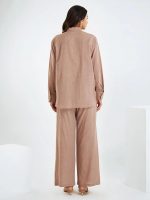 Amazon Brand - Anarva Women's Pure Cotton Kurta Set | Relaxed Fit Shirt & Palazzo Pants | Soft and Breathable | Summer Kurta Sets for Women | Daily Office Casual Western Vacation Travel Wear - Image 3