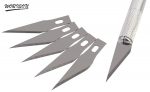 Worison 3pc Detail Pen Cutter with 15 Interchangeable Sharp Blades for Carving, Mat Cutting, Paper Cutting etc - Image 8