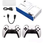 RetroGoods 4K HD Retro Video Game Console Stick with Dual Wireless Controllers, Plug and Play TV Gaming System, Portable Entertainment Device with Classic for Kids and Adults