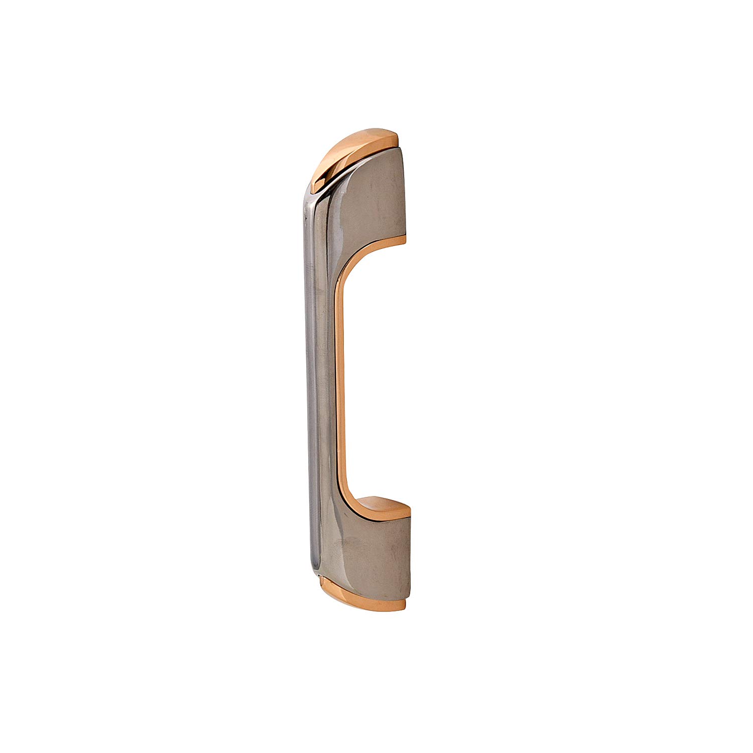 51ob0Zl5IlL._SL1500_.jpg e-Hardware Tools : Cabinet Wardrobe Door Handle Drawer Push Pull Handles Door Handle for Kitchen Cabinet Drawer Window (Pack of 1 Piece Only) (96 mm, Rose Gold Shine) - Image 1