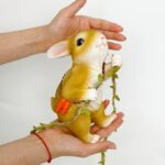 The Decorshed Outdoor Climbing and Tree Climbing Animals, Terrace, Garden, Balcony, Courtyard Decorations, and Animal Home Decoration (Bunny) - Image 2