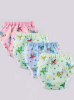Baby Waterproof Reusable Training Pants, Leak-Proof, Soft Elastic Waistband, Clown Print, 3 Pack - Image 7
