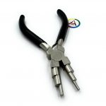 Aone Heavy Bail-Shaping Steel Wire Looping Forming Plier 6 in 1 3mm-10mm Multipurpose for Wire Looping, Bail, Jump Ring, Hook Making, Beading Jewellery, Model Making & Hobby Crafts DIY