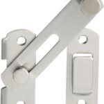 Stainless Steel Flip Latch Door Lock Sliding Barn Door Lock, Safety Gate Latch for Garden, Bathroom, Garage, Coop, Closet, Cabinet & Window – Heavy Duty Bolt Lock Hardware