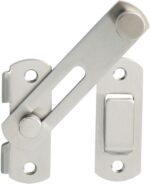 Stainless Steel Flip Latch Door Lock Sliding Barn Door Lock, Safety Gate Latch for Garden, Bathroom, Garage, Coop, Closet, Cabinet & Window – Heavy Duty Bolt Lock Hardware