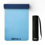 Hykes Yoga Mat for Women & Men - TPE Eco Friendly 6mm thickness Non Slip Classic Pro Exercise Mat for Home Workout Pilates Floor Exercises Gymnastics Meditation with carry Bag & strap