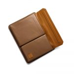DailyObjects Leather Urban Tech Briefcase Bag | Laptop Messenger Bag with Sturdy Handle | Detachable Shoulder Strap | Magnetic Closure & Trolley Sleeve | Compatible with MacBook & Laptops Upto 14 Inch - Image 6