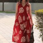 Women Printed Rayon Sleeveless Kurta Palazzo Set Ethnic Traditional Outfit Straight Kurta with Flared Comfortable Daily Use