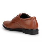 Liberty Fortune Black & Tan Derby Formal Shoes for Men - PU Office Wear - Image 3