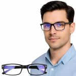 One Power Adjustable Reading Glasses for Men & Women | Auto-Adjusting Focus from +0.5 to +2.5 | HD Vision, Lightweight Flexible Frame, Anti-Glare Lenses