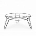 Stainless Steel 3-Leg Water Pot & Matka Stand, Heavy Duty Pot Holder with 8.5-Inch Upper Ring & 7-Inch Lower Ring, Stable Raised Base for Matka, Water Dispenser & Kitchen Storage - Image 2